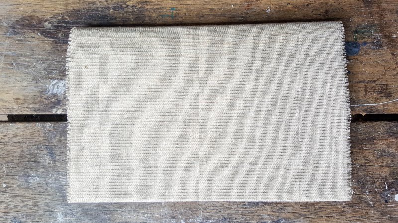 Let the frayed edges make a stylish statement