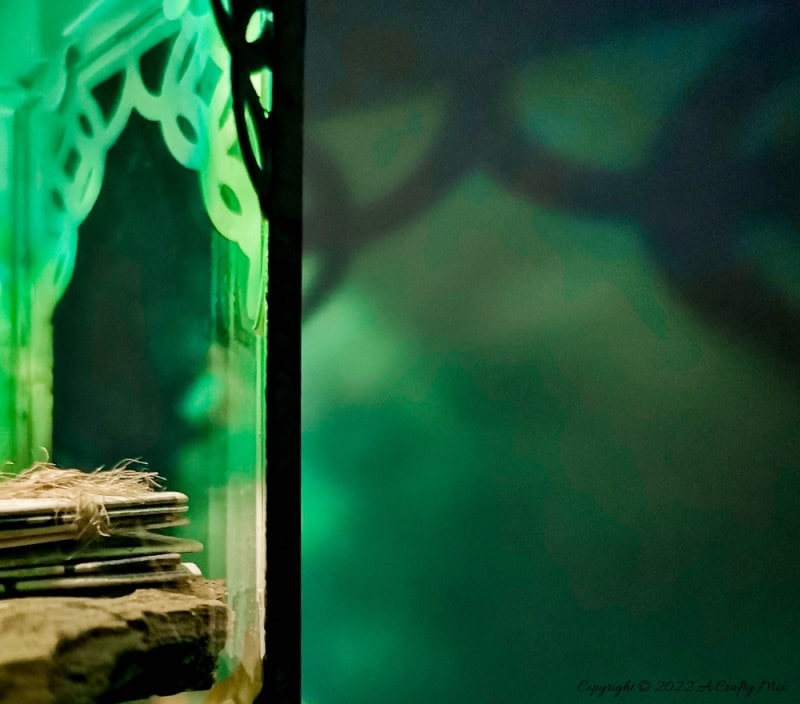One of the reasons I love miniatures so much is how they draw the viewer in and encourage deeper scrutiny. Like this DIY pixie den lantern. It&rsquo;s filled with ancient scrolls, fairy-tale artifacts and a light that casts a magical glow over everything. Make your own with this photo-rich tutorial #FairyGarden #ACraftyMix #CraftTutorial