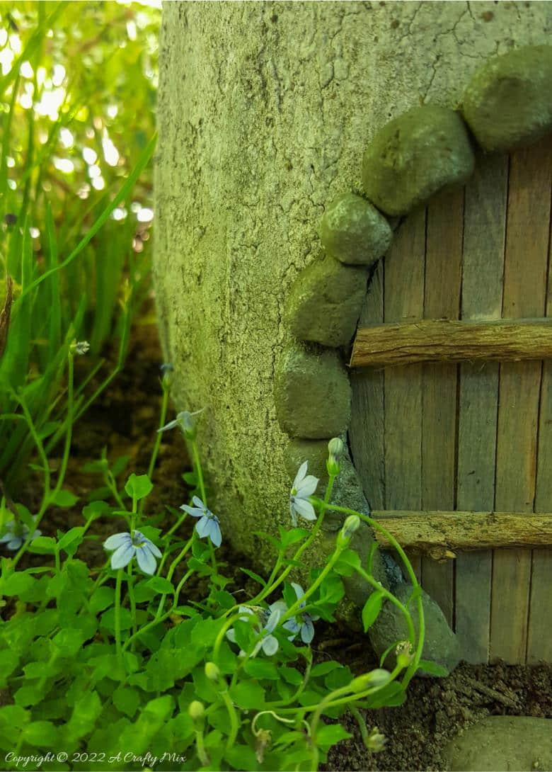 We all need a little fun and magic in the garden, which is why we made this &ldquo;Not Mushroom&rdquo; fairy house planter. And while the mushroom looks like it was cast in concrete, it actually uses a large polystyrene form as a base. Come see how we made this one. #Gardendecor #Acraftymix #fairygarden