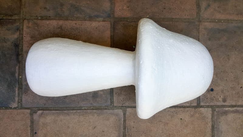 What you need to make the "Not Mushroom" fairy planter