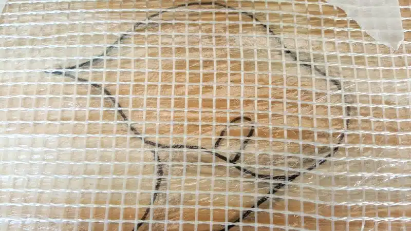 Using mesh also makes it easier to see the pattern or image