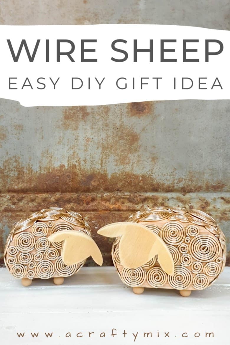 Tell someone &ldquo;I love ewe&rdquo; with these whimsical wire sheep. Made from scrap wood, they make great gifts and add a playful touch to any d&eacute;cor space. This tutorial has lots of photos and easy-to-follow instructions and includes a video that will show you how to make wire spirals.