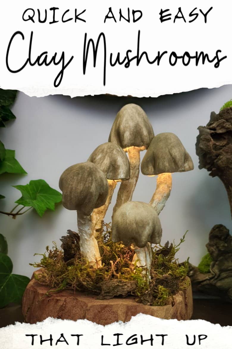 From whimsical toadstools to realistic-looking fungi, mushroom crafts are a fun and creative activity that can be enjoyed by all age groups. Join us on the blog was we show you how to make these enchanting clay mushrooms that light-up to add a little charm to your home d&eacute;cor. Step-by-step tutorial @ #ACraftyMix