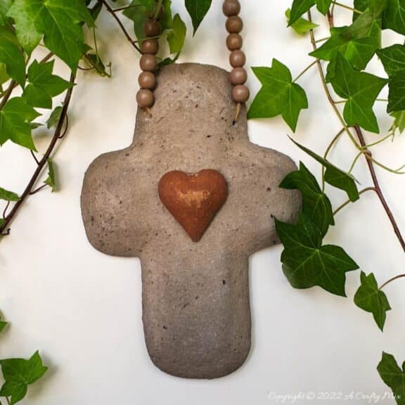 How to Sand Mold a Rustic Concrete Cross A Crafty Mix