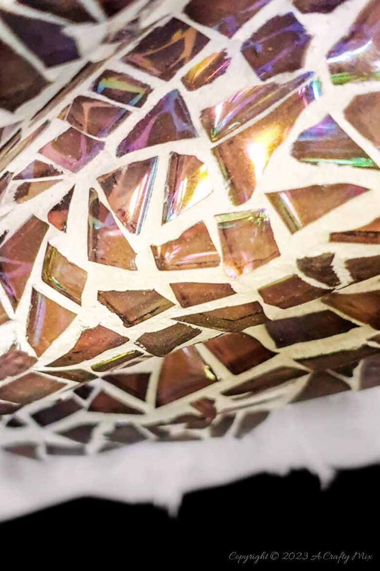 Creating your own mosaic substrate with folds and waves is both fun and rewarding. Not only does it add texture and depth to your artwork, but it also makes the final piece more dynamic and interesting. This step-by-step tutorial is filled with tips and tricks and will show you how to make your own using inexpensive materials that you can find anywhere. #ACraftyMix