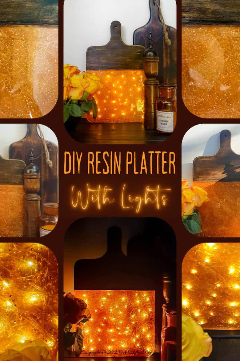 Come join us as we show you how to make this mesmerizing resin platter with lights. She&rsquo;s guaranteed to be the star of your next gathering and will make a dazzling addition to your home decor. Get this free resin project tutorial @ACraftyMix
