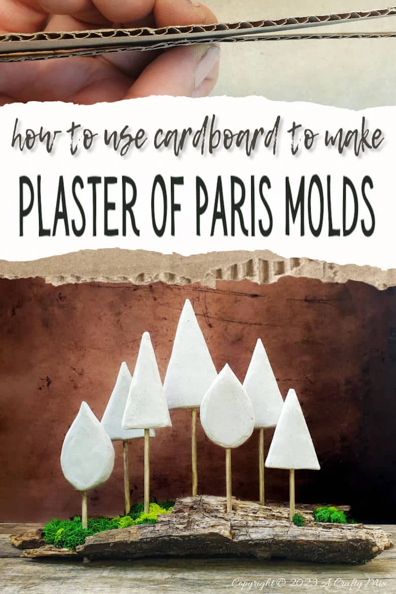Discover the magic of plaster of Paris. We&rsquo;ll show you how to create simple shapes in easy cardboard molds. Effortless, budget-friendly, creativity at its best. The free step-by-step tutorial is filled with loads of PoP tips and tricks that will guide you through the process of crafting with this versatile medium. #ACraftyMix