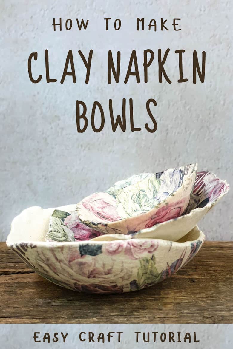 Get ready to unleash your inner artist with these quick and easy clay-baked napkin bowls! Transform simple materials into stunning, budget-friendly decor that will add a touch of handmade charm to your home. Whether you're a crafting pro or a beginner, this step-by-step tutorial will guide you through the process. Grab your clay, and favorite paper napkins, and let's get creative together!