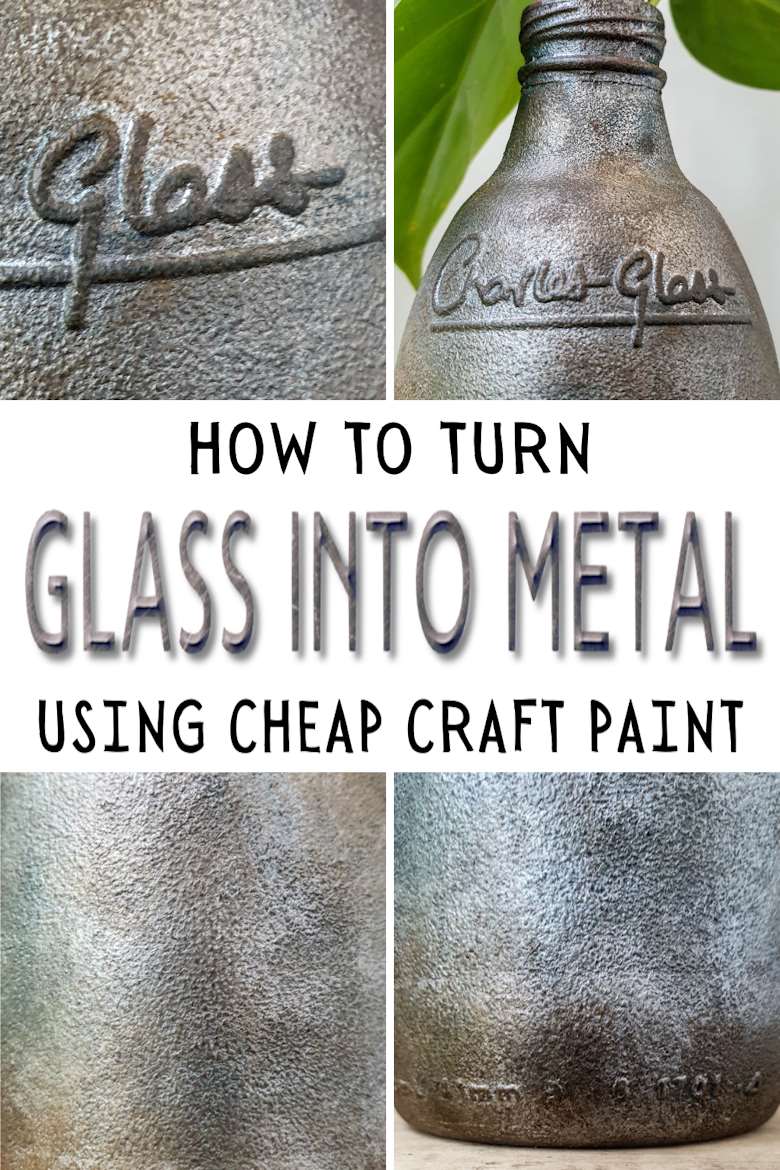 Ready to turn trash into treasure? Grab some inexpensive craft paint and join us as we show you how to give a glass bottle a metallic makeover. It&rsquo;s a quick and easy way to transform any glass containers into stylish decor pieces. The project can be completed in a morning and is suitable for a beginner who loves experimenting. Get the full tutorial with step-by-step instructions at #ACraftyMix