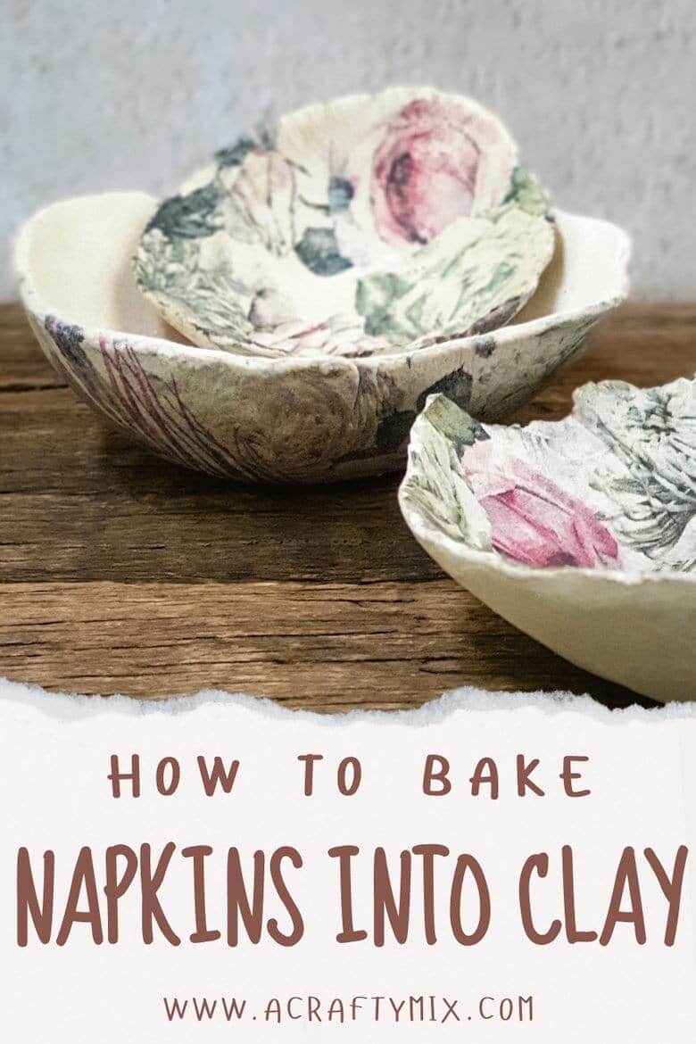 Get ready to unleash your inner artist with these quick and easy clay-baked napkin bowls! Transform simple materials into stunning, budget-friendly decor that will add a touch of handmade charm to your home. Whether you're a crafting pro or a beginner, this step-by-step tutorial will guide you through the process. Grab your clay, and favorite paper napkins, and let's get creative together!