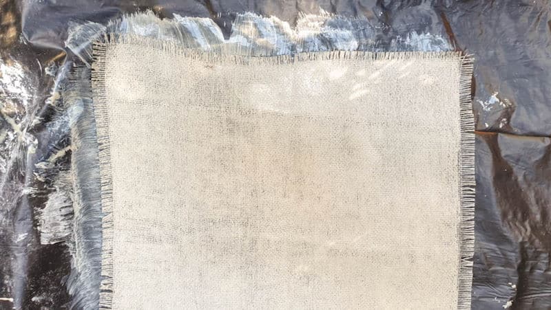 Dry the hessian flat