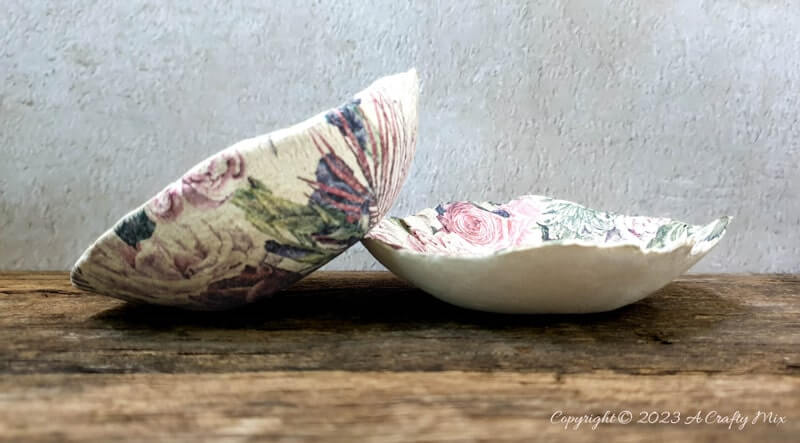 Get ready to unleash your inner artist with these quick and easy clay-baked napkin bowls! Transform simple materials into stunning, budget-friendly decor that will add a touch of handmade charm to your home. Whether you're a crafting pro or a beginner, this step-by-step tutorial will guide you through the process. Grab your clay, and favorite paper napkins, and let's get creative together!