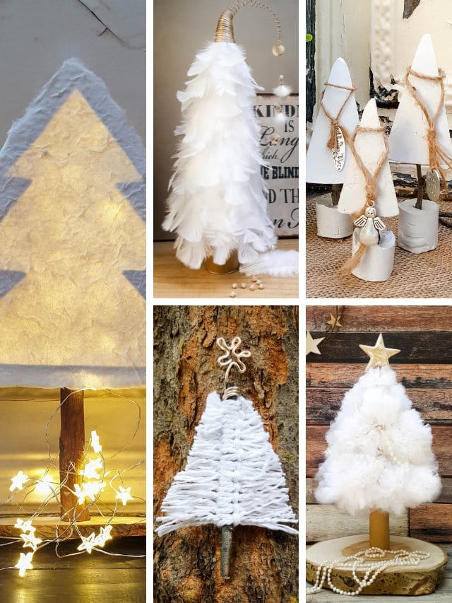 5 Charming Little DIY Christmas Trees