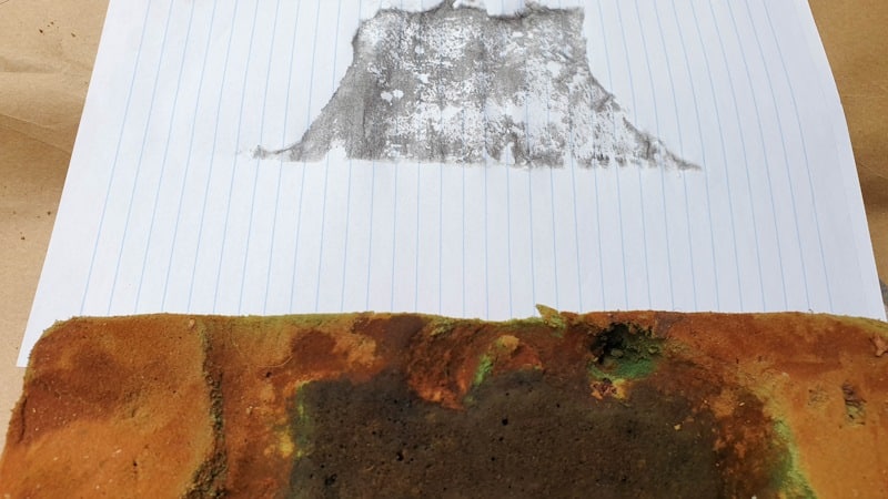 Make a template using florist foam