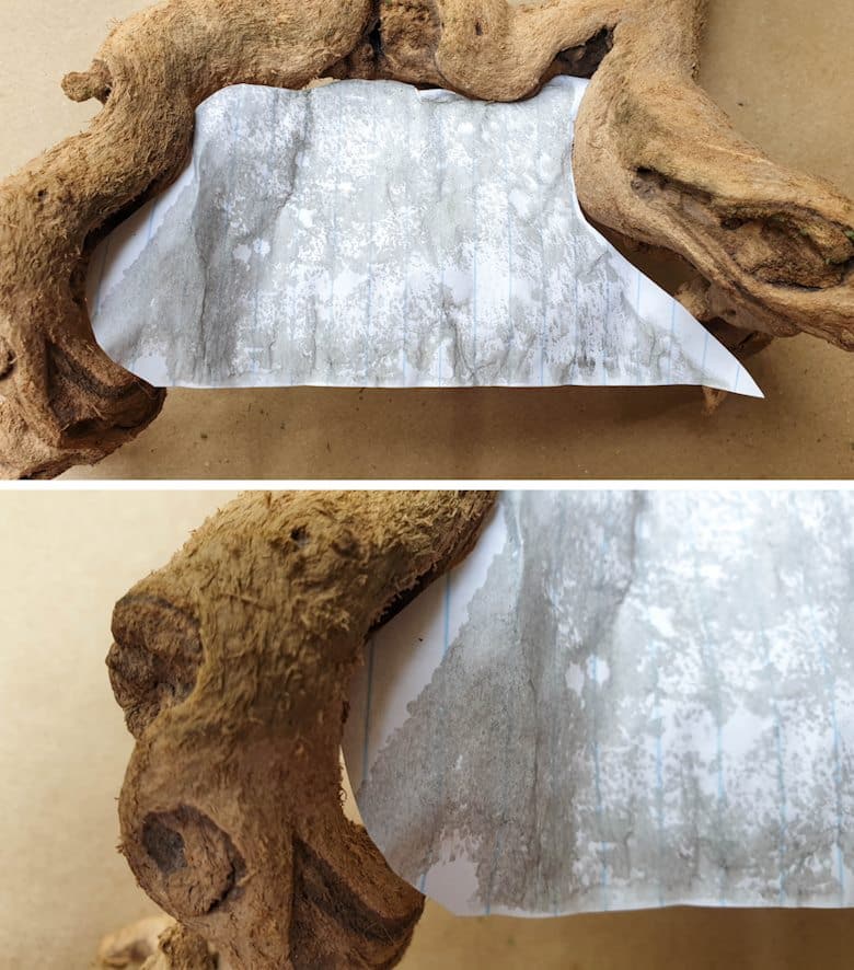 Adjust the paper fairy door template