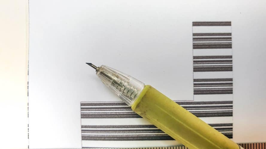 Use the letters as a guide to cut them out with a sharp craft knife