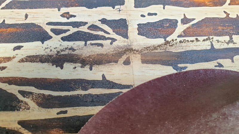 If you're not happy with the outcome you can sand the wood to remove the burn marks