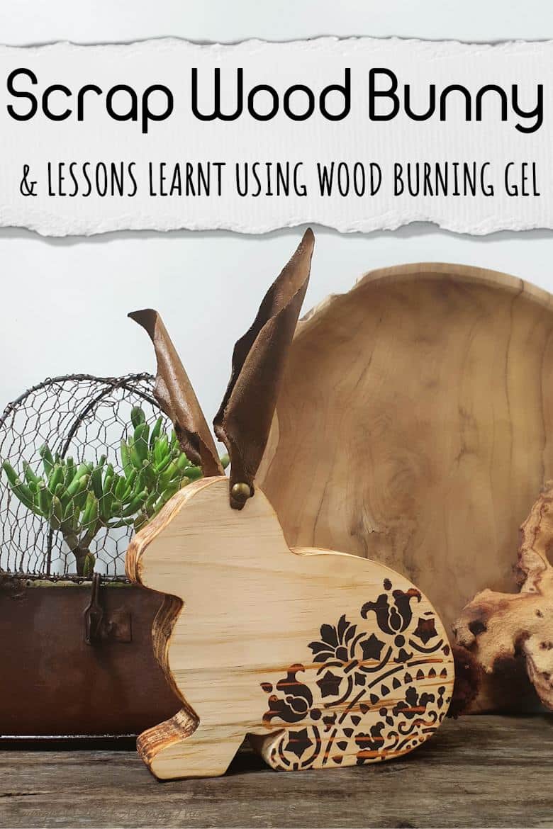 Ever wondered how to create gorgeous designs on scrap wood? Join us on a journey of self-expression as we try out wood burning paste and create a rustic bunny. We share all the lessons learnt and give you tips on how to get the most out of the process. There's even a recipe to make your own paste if you can't find any in stores near you. 