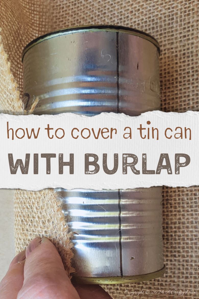 Add a dash of creativity to your art studio or craft room with this eco-friendly burlap paintbrush holder. A quick and easy craft project that&rsquo;s both functional and simple to customize. If paintbrushes aren&rsquo;t your thing, you can use your creation as a vase, planter, or unique utensil holder. The possibilities are endless. Versatile upcycling at its best!