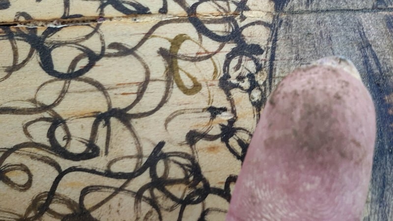 For lighter smudges, use your finger
