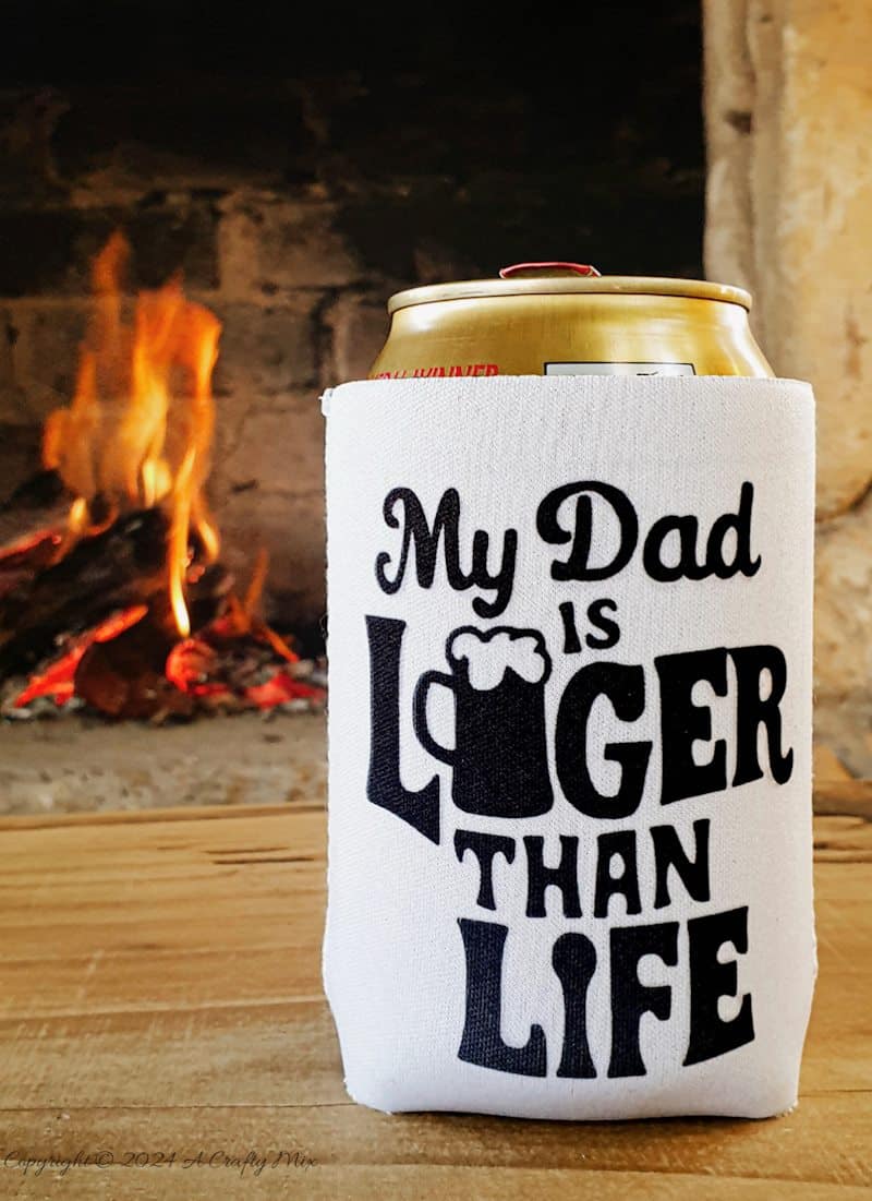 Are you looking for a unique and personalized Father's Day gift that will keep your dad's brew chilled and his spirits high? With just a few simple supplies and free punny quotes, we&rsquo;ll show you how to make these one-of-a-kind infusible ink cozies using a Cricut Joy. The easy to follow tutorial includes a short video on you can create your own svg typography art using free online tools.