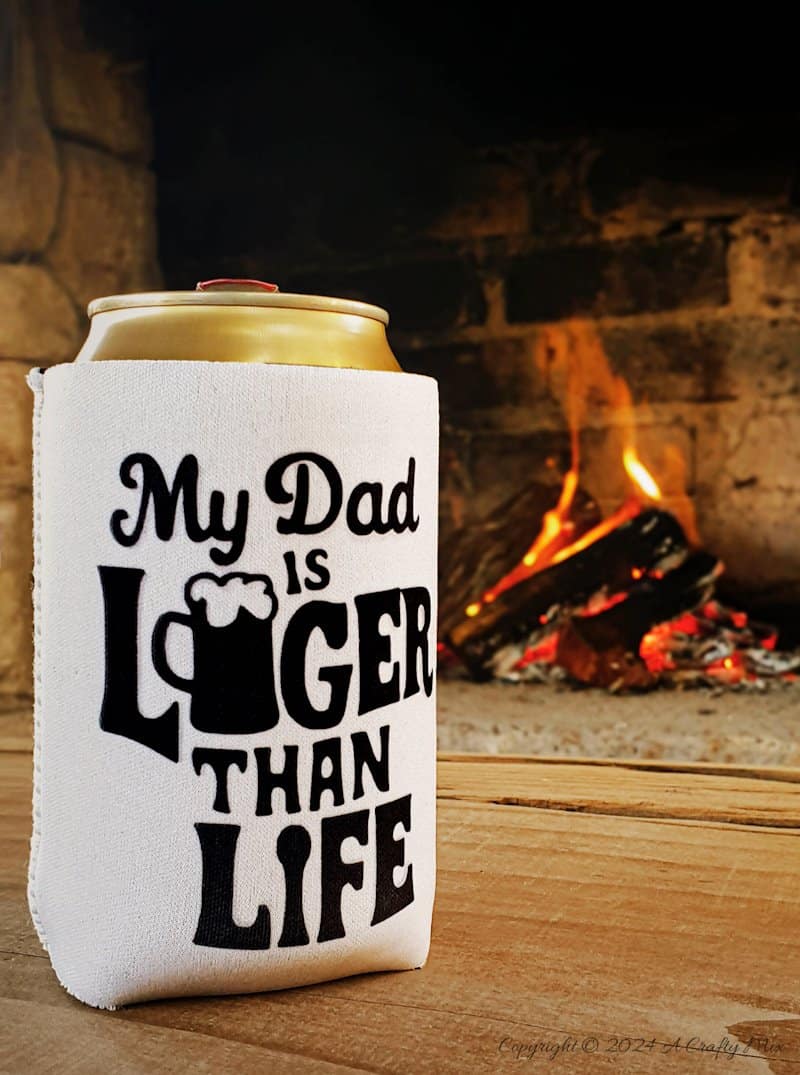 Are you looking for a unique and personalized Father's Day gift that will keep your dad's brew chilled and his spirits high? With just a few simple supplies and free punny quotes, we&rsquo;ll show you how to make these one-of-a-kind infusible ink cozies using a Cricut Joy. The easy to follow tutorial includes a short video on you can create your own svg typography art using free online tools.