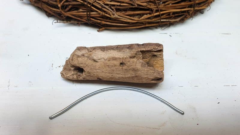 Cut a piece of wire