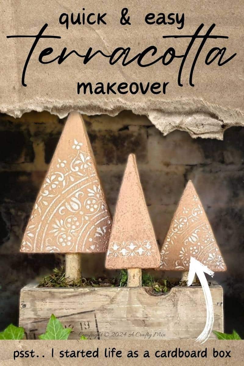 Forget about fancy ovens and expensive paint, this easy tutorial will show you how to use inexpensive craft paint to give almost anything a terracotta makeover.