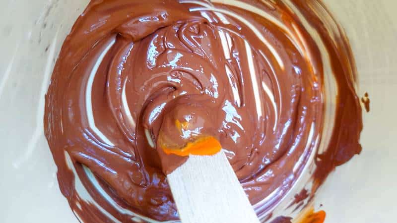 Mix in bright orange