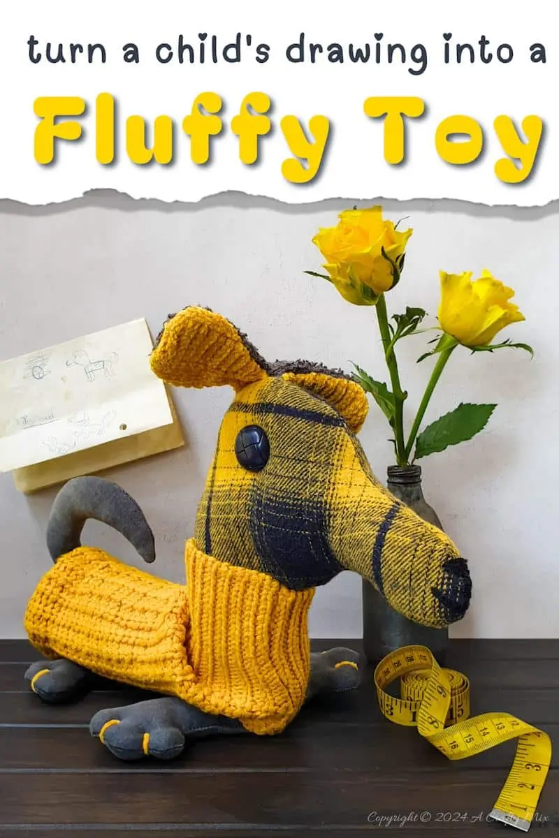 Every kid's artwork is like a mini-masterpiece in the making, but why stop at paper and pencil? Turn that Picasso-esque, child’s drawing into a plushie that they can cuddle and cherish for years to come. This tutorial will show you how you can create a one-of-a-kind keepsake that celebrates your little artist's creativity, while having some fun, quality bonding time if you make it together.