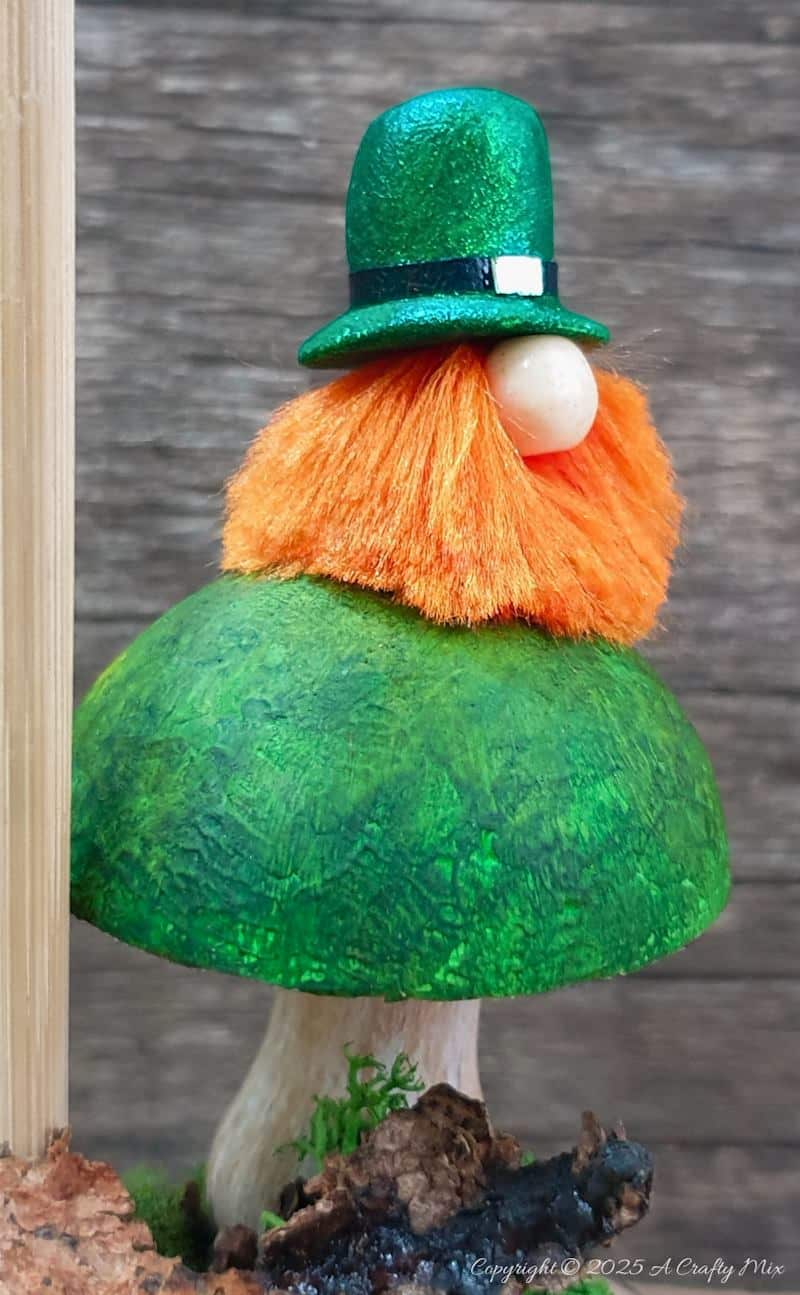 Have we got a fun, festive craft idea to bring a touch of Irish charm to our decor! I&rsquo;ll show you how to make these St. Patrick's Day place cardholders with little leprechauns, a polystyrene ball mushroom, and a signpost. Not only will these adorable little accents add a pop of color to your table, but they're super simple to make too.