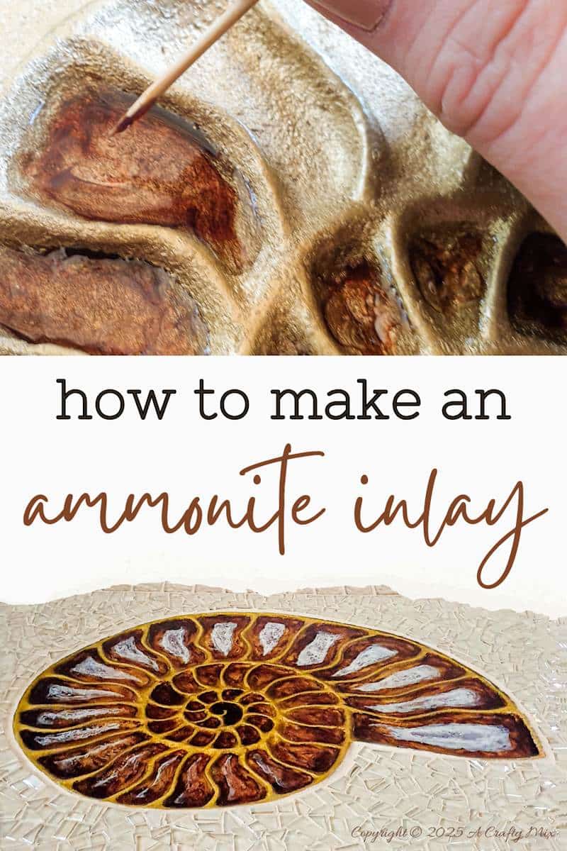 Looking for a unique way to breathe new life into an old piece of furniture? We&rsquo;ll show you how we gave a water-damaged tabletop a gorgeous &ldquo;mosaic and ammonite inlay&rdquo; makeover. This comprehensive guide provides detailed, easy-to-follow steps (with loads of photos) that will help you create your own masterpiece from start to finish. And you don&rsquo;t need any fancy materials to pull this one off either.