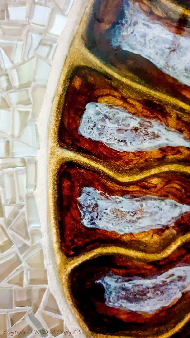 Looking for a unique way to breathe new life into an old piece of furniture? We&rsquo;ll show you how we gave a water-damaged tabletop a gorgeous &ldquo;mosaic and ammonite inlay&rdquo; makeover. This comprehensive guide provides detailed, easy-to-follow steps (with loads of photos) that will help you create your own masterpiece from start to finish. And you don&rsquo;t need any fancy materials to pull this one off either.