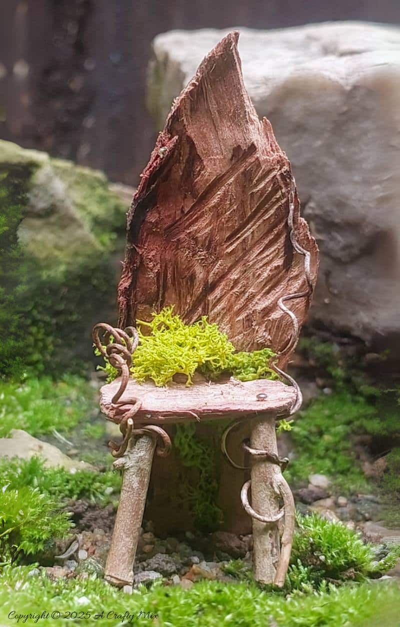 Bring a touch of magic to your fairy garden with this quick and easy tutorial! 🧚&zwj;♀️ Using eco-friendly materials, we&rsquo;ll show you how to create a charming wood chip fairy chair for your tiny, enchanted guests. 🌿 The perfect whimsical project that only takes an hour to make. 📌 Save this pin for step-by-step instructions, and don't forget to follow us for more enchanting DIY ideas.