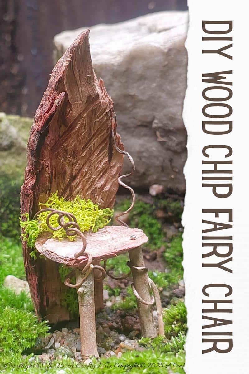 Bring a touch of magic to your fairy garden with this quick and easy tutorial! 🧚&zwj;♀️ Using eco-friendly materials, we&rsquo;ll show you how to create a charming wood chip fairy chair for your tiny, enchanted guests. 🌿 The perfect whimsical project that only takes an hour to make. 📌 Save this pin for step-by-step instructions, and don't forget to follow us for more enchanting DIY ideas.