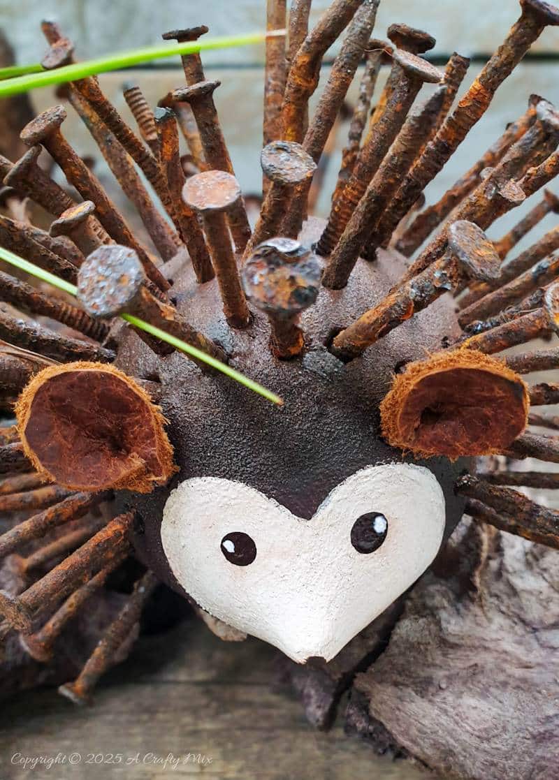 Who knew rusty nails could be this adorable? Meet Prickles, the cutest hedgehog you&rsquo;ll ever make from a pile of old hardware. If you&rsquo;ve got a stash of rusty nails, and a bit of air dry clay, you&rsquo;re halfway to crafting your own spiky little friend. This easy clay craft is perfect for anyone who loves upcycling, hedgehogs, or just wants an excuse to use up all those weathered metal spikes. Prickles makes a quirky addition to any shelf, mantel, or patio.