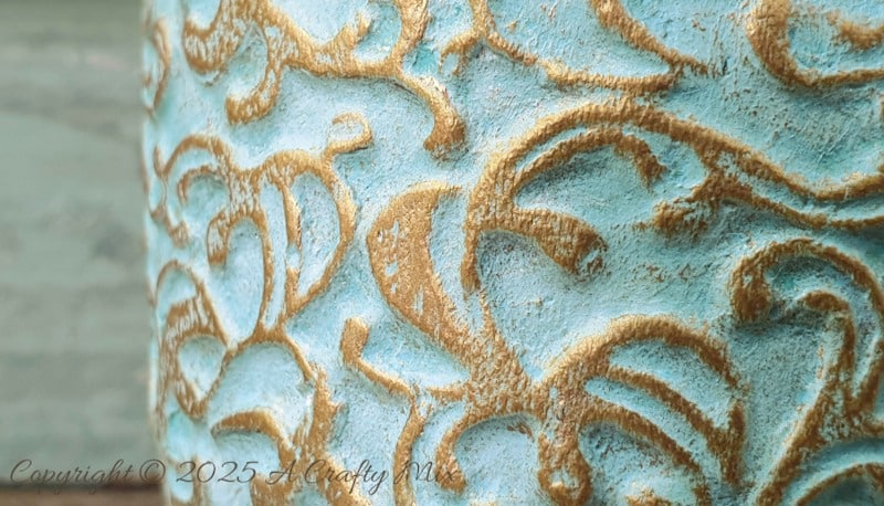 From snacks to d&eacute;cor. Upcycle a Pringles can into a gorgeous vintage embossed container with a boutique pottery finish. This DIY project is easier than it looks.