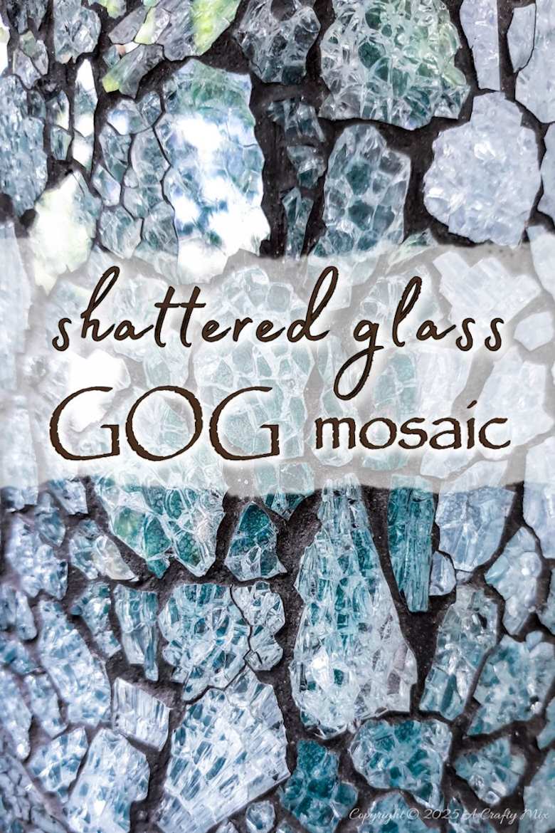 When glass shatters, turn it into a gorgeous centrepiece. This vase project features a glass-on-glass mosaic using tempered glass. The tutorial is packed with clever tips&mdash;like how to separate glass by size, pick the best glues, and achieve a neat edge. Visit the blog to see how simple and stunning a GOG mosaic can be, even for beginners.