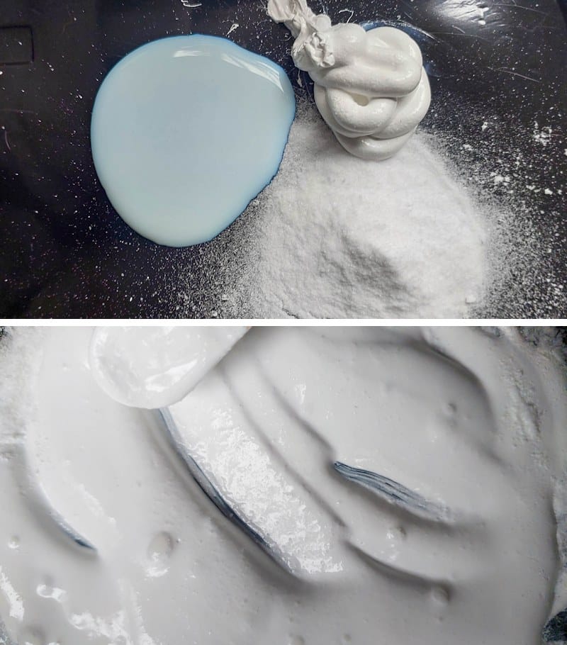 Mix up a batch of homemade texture paste. You can also use the store bought version.