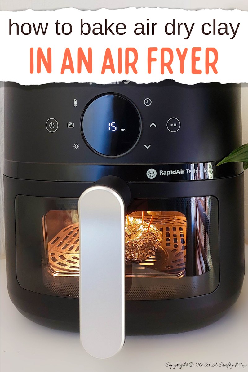 If you&rsquo;re an impatient crafter like me, you&rsquo;re going to love these clever air fryer hacks to cure air-dry clay in an air fryer. Get my best tips and fun troubleshooting tricks, which include temperature settings, baking times and how to avoid cracks and burns.