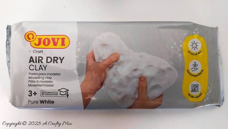 Air-dry clay contains natural ingredients so it won't harm your air fryer