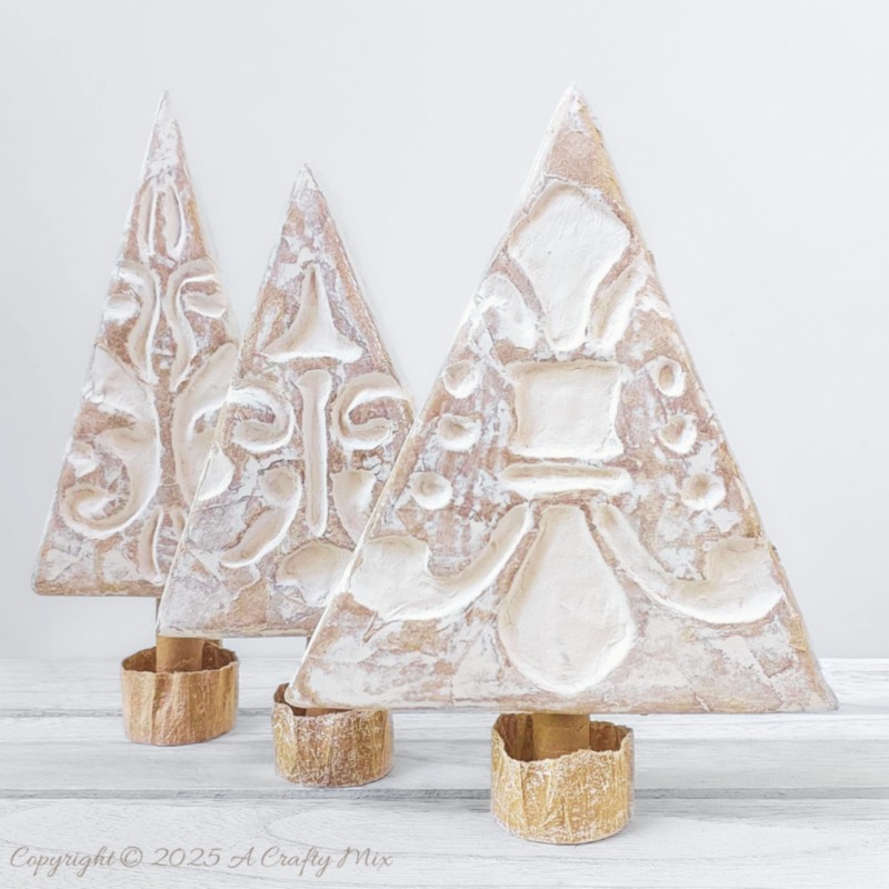 Create handmade holiday memories by transforming throwaway items into beautiful Bali-inspired tabletop Christmas trees. This easy to follow tutorial will show you how to mimic the look of exotic carved wood. It&rsquo;s a budget-friendly, eco-conscious way to bring sustainable, island-inspired charm to your festive d&eacute;cor.