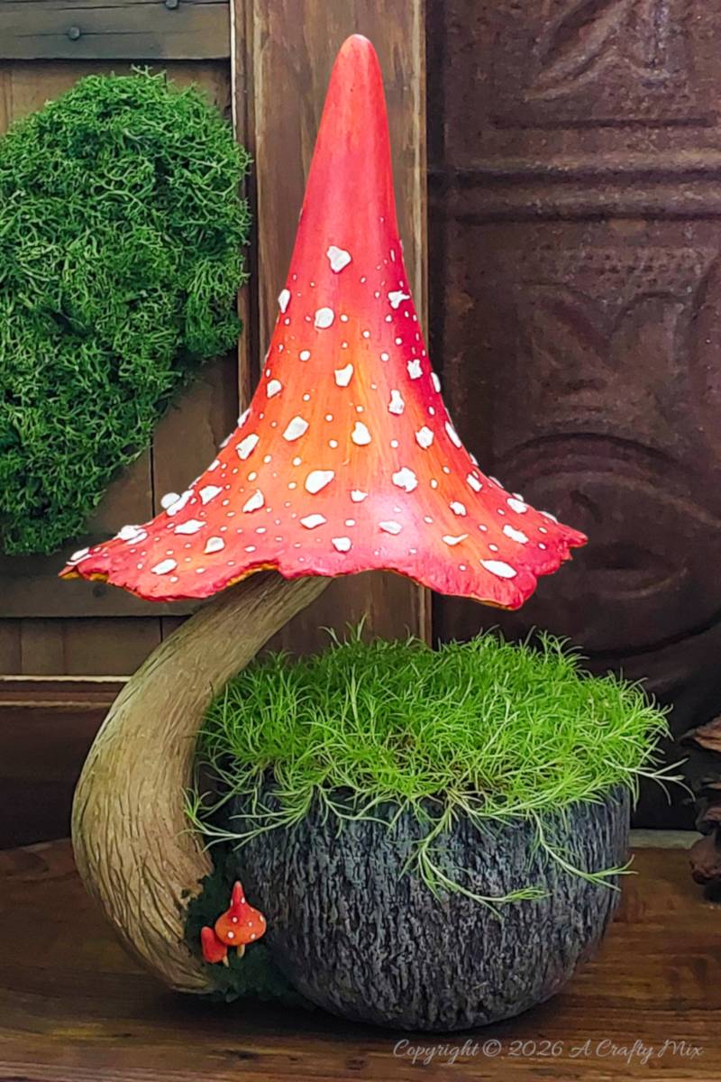 Don&rsquo;t toss that broken mug just yet &ndash; give it a fantasy planter upcycle. In this easy DIY I&rsquo;ll show you how to hide a missing ear with a sculpted mushroom stalk, add a bark textured exterior and top it all off with a spotted toadstool that keeps the moss looking like a tiny forest floor.