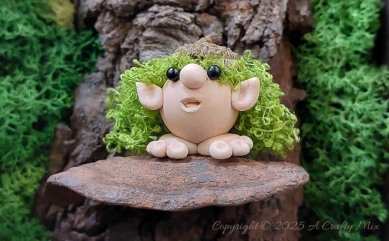 Looking for an adorable, goblin core-inspired project? Meet Mr. Xii Ballisimo, a Forest Ball Sprite. Quick to make and absolutely delightful, this handmade clay buddy is ideal for fairy gardens, desk d&eacute;cor, or easy gifting.