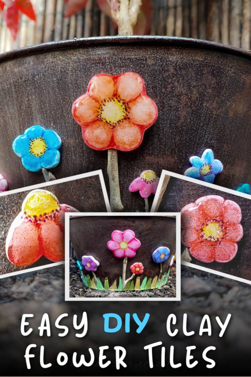 These DIY domed clay flower tiles tick all the boxes: easy, budget friendly, full of happy, handmade charm, and ridiculously fun to make. Think simple clay shapes with pops of color that you&rsquo;ll want to mosaic over every pot, frame, and garden doodad you own. Perfect for lazy afternoon crafting.