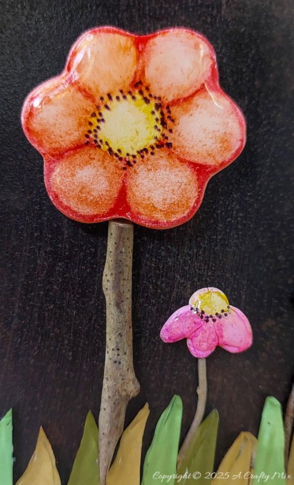 These DIY domed clay flower tiles tick all the boxes: easy, budget friendly, full of happy, handmade charm, and ridiculously fun to make. Think simple clay shapes with pops of color that you’ll want to mosaic over every pot, frame, and garden doodad you own. Perfect for lazy afternoon crafting.