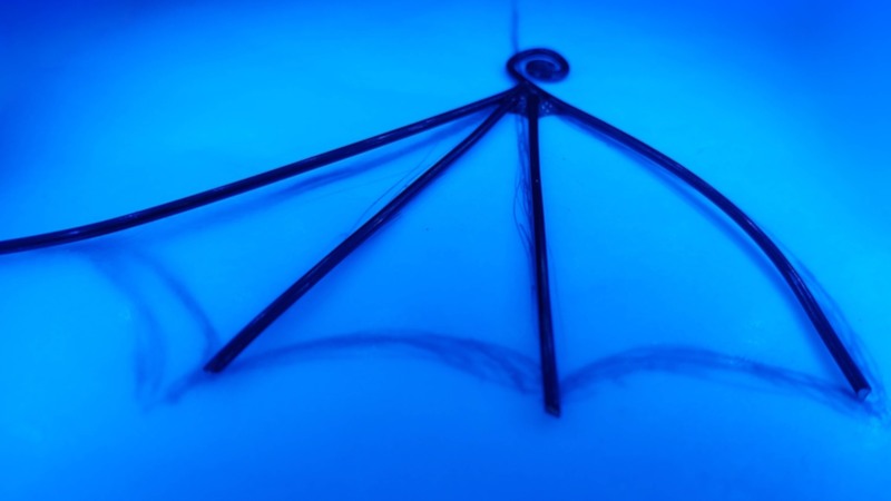 Cure the UV resin join