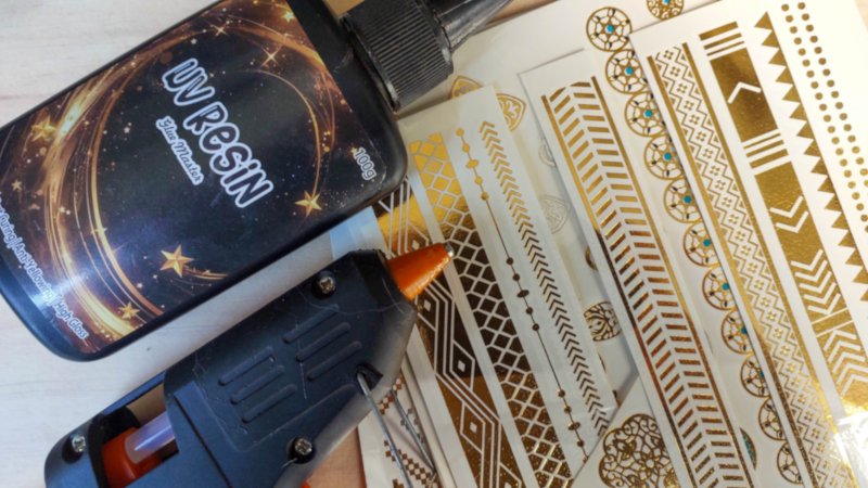What you need to make a resin and tattoo keepsake